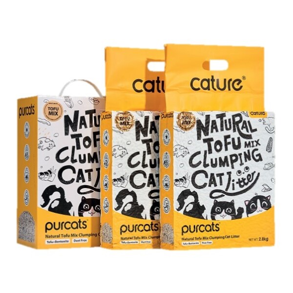 CATURE PURCATS - TOFU & BENTONITE 14L - Image 2