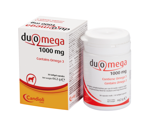 DUOMEGA DOGS 30 softgel capsules 1000mg
